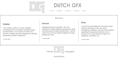 Desktop Screenshot of dutchgfx.com