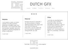 Tablet Screenshot of dutchgfx.com